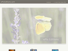 Tablet Screenshot of epixeditions.com